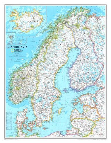 Map of Scandinavia photo regarding Scandinavia Map Printable identified as Map of Scandinavia